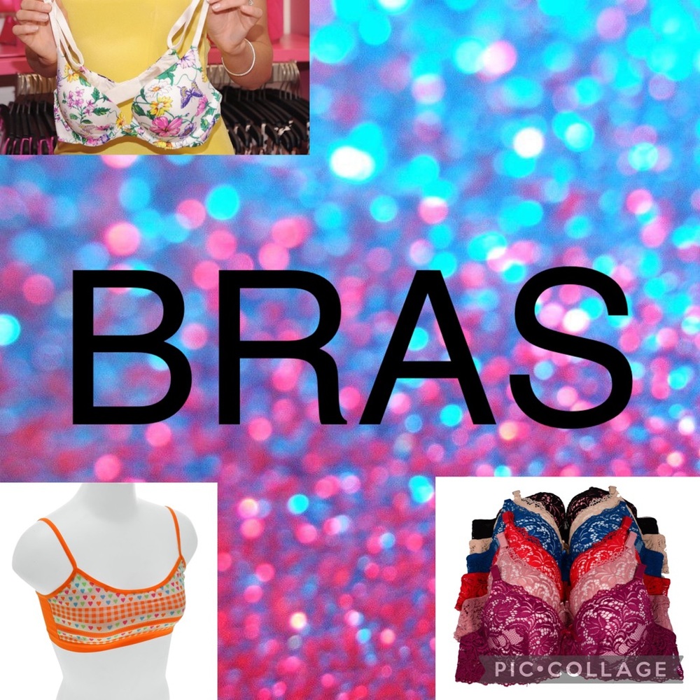 Below are Bras
